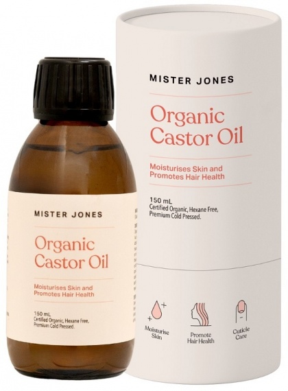 Mister Jones Certified Organic Castor Oil 150 ml