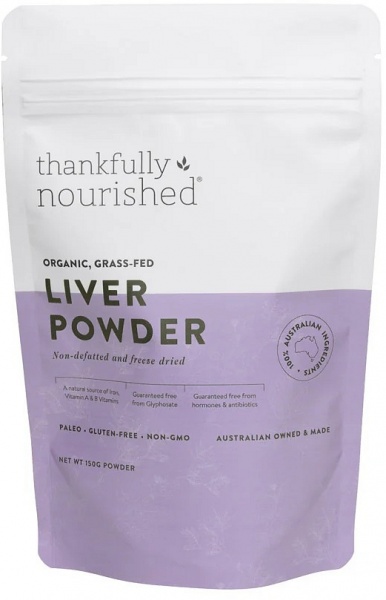 Thankfully Nourished Australian Organic Liver Powder 150g