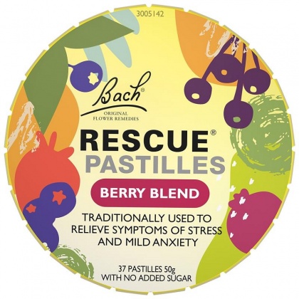 Bach Rescue Pastilles Berry Blend 50g